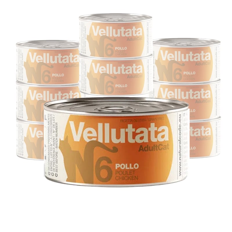 Natural Code Cat Adult Vellutata Pollo 85gr n.6