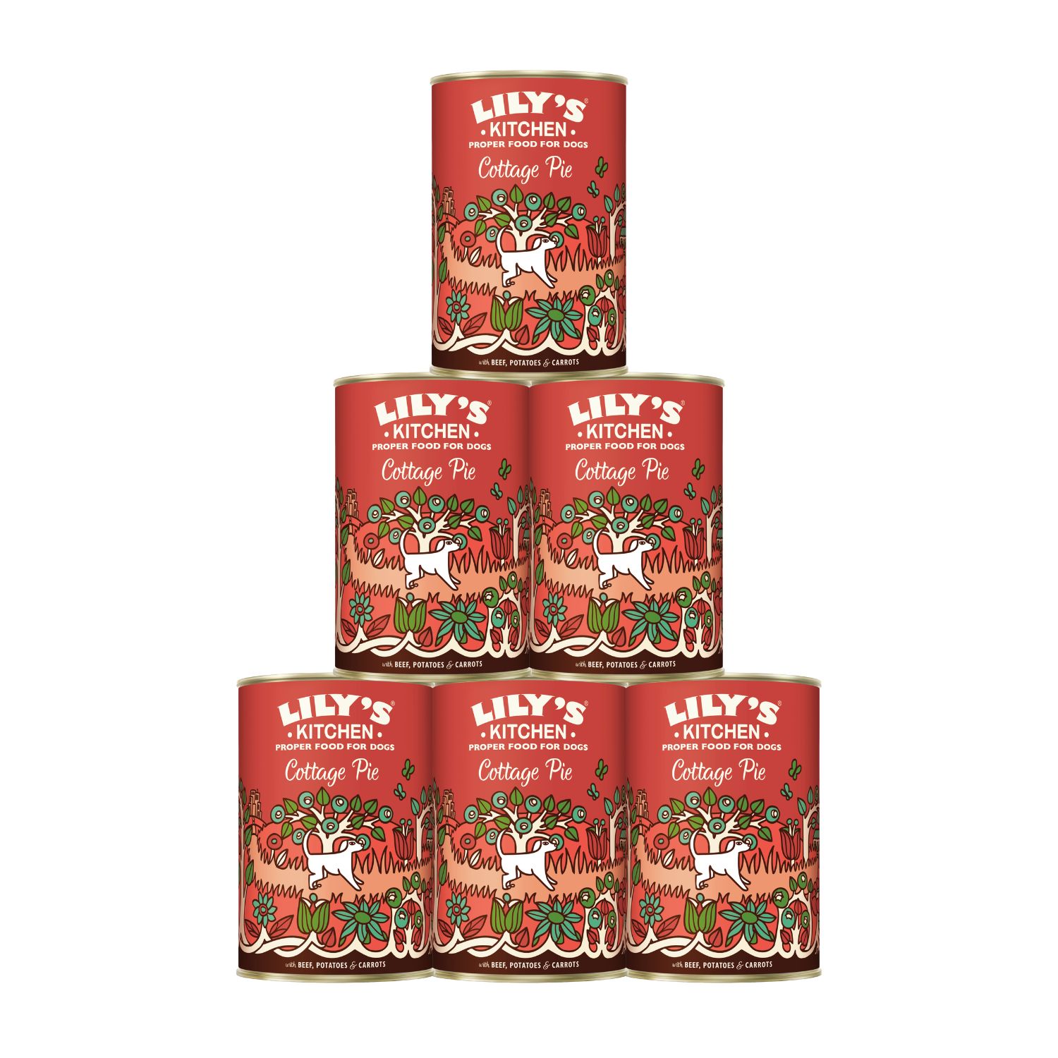 Lily's Kitchen Dog Adult Cottage Pie con Manzo e Patate 400gr