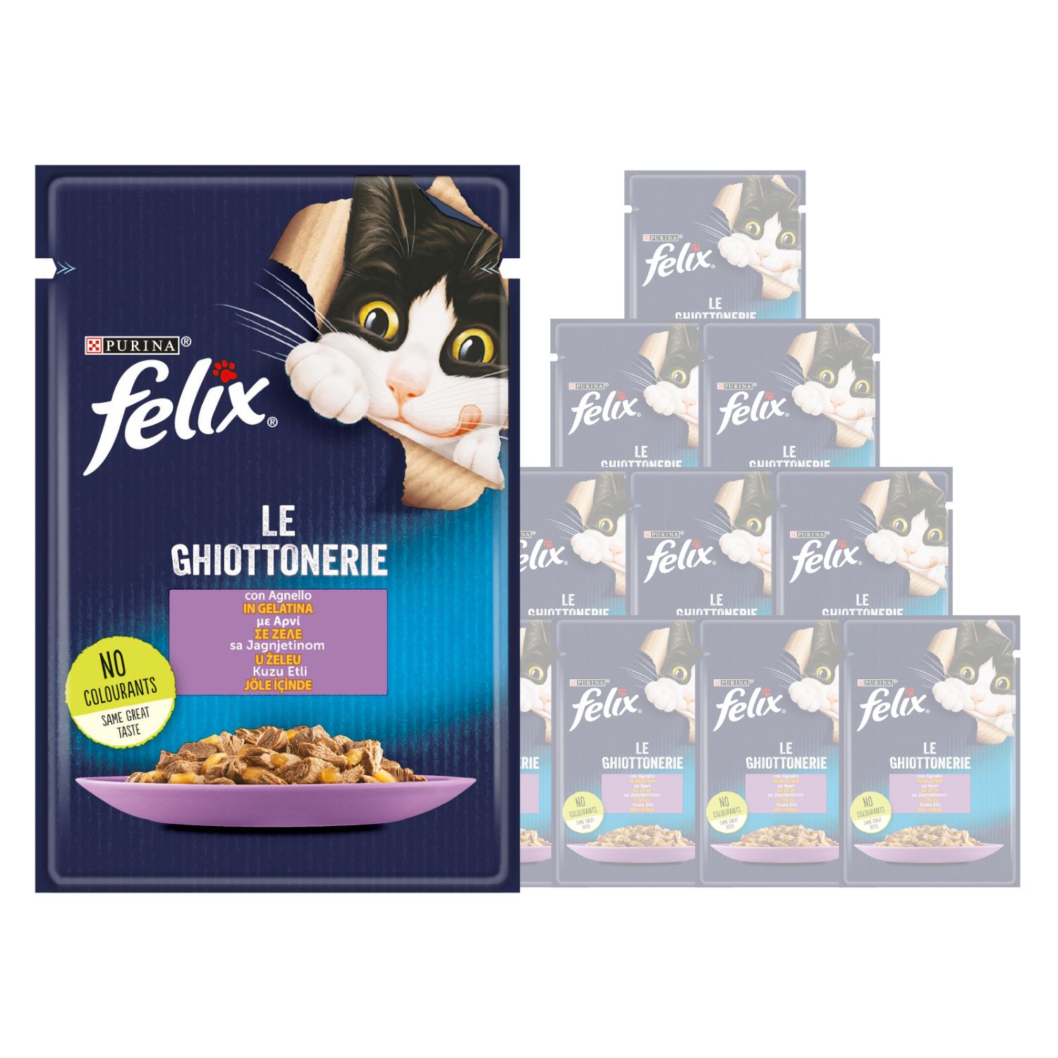 Felix Le Ghiottonerie Cat Adult con Agnello 85 gr img