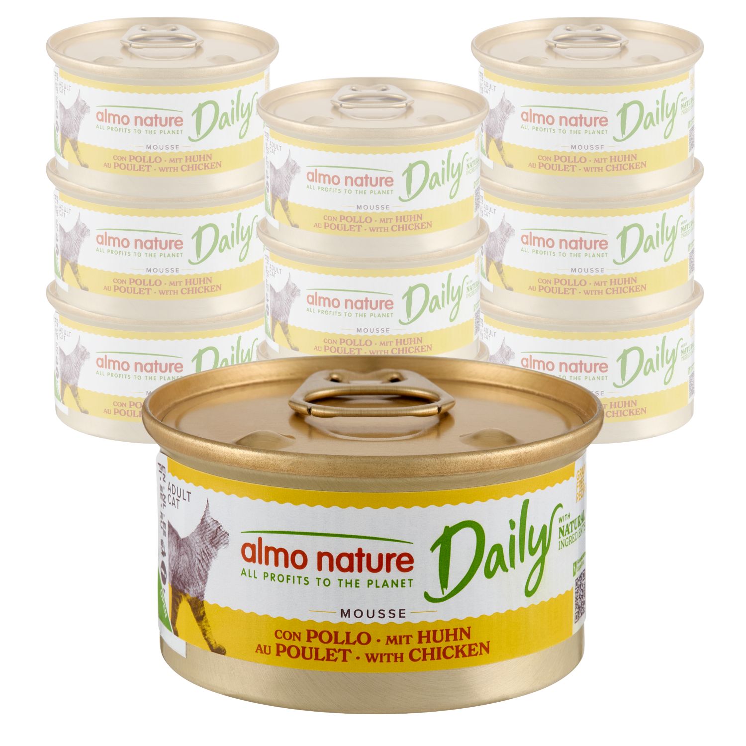 Almo Nature Daily Cat Adult Mousse Pollo 85g img