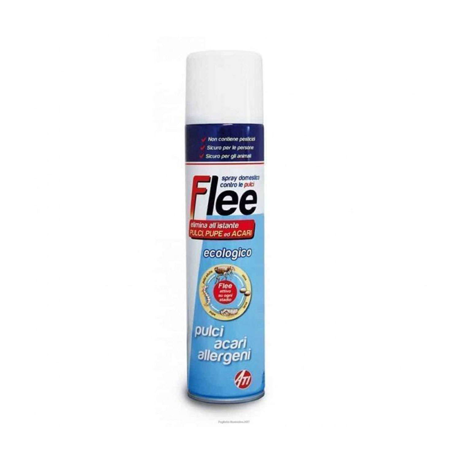 Flee Spray Domestico Contro le Pulci 400 ml img 1