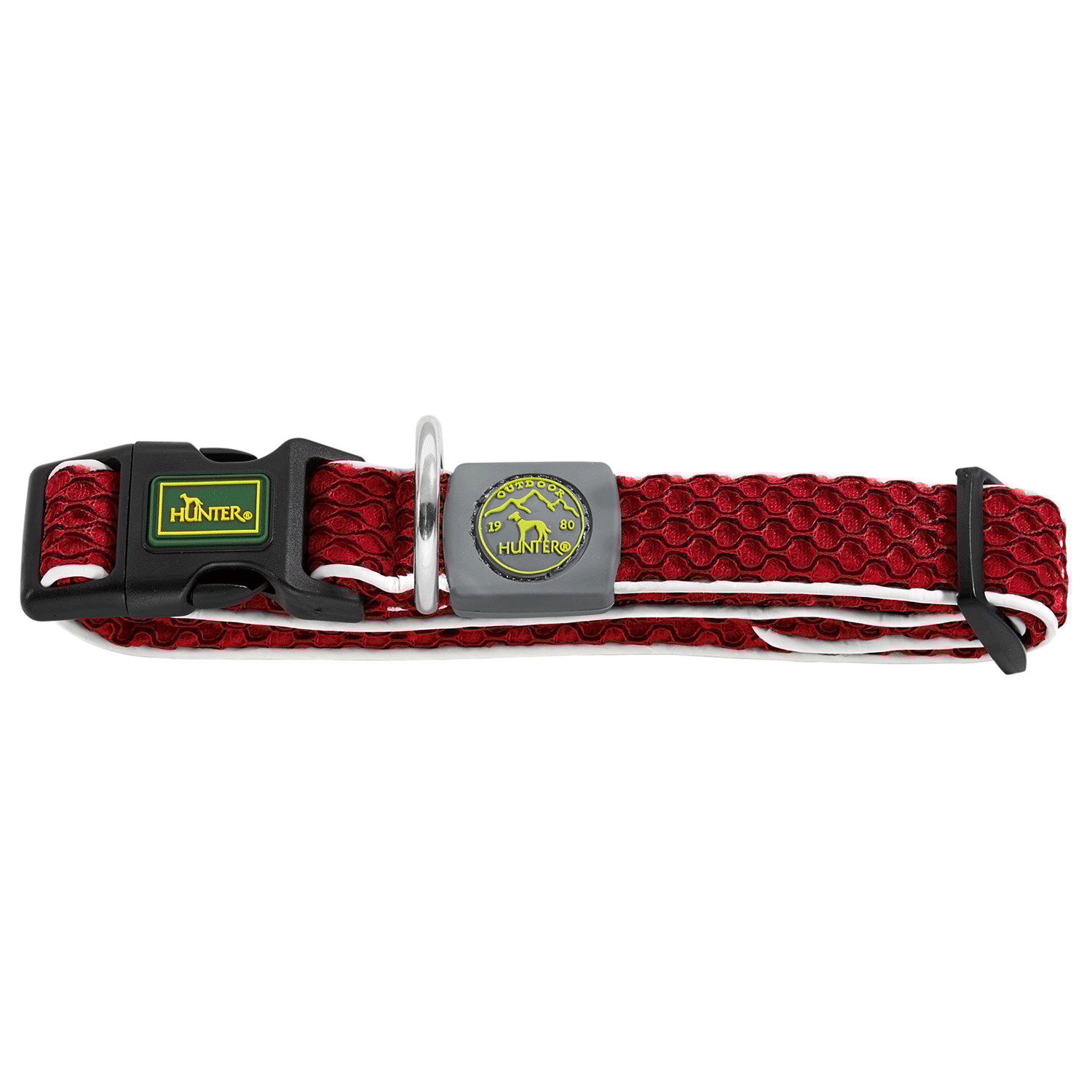 Hunter Collare Hilo Viario Basic S/M Rosso