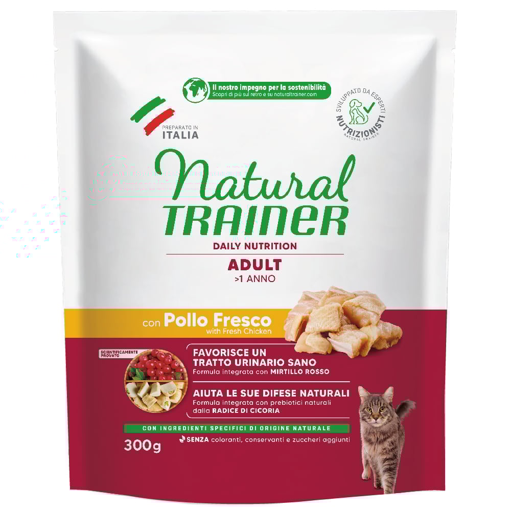 Natural Trainer Cat Adult al Pollo 300 gr