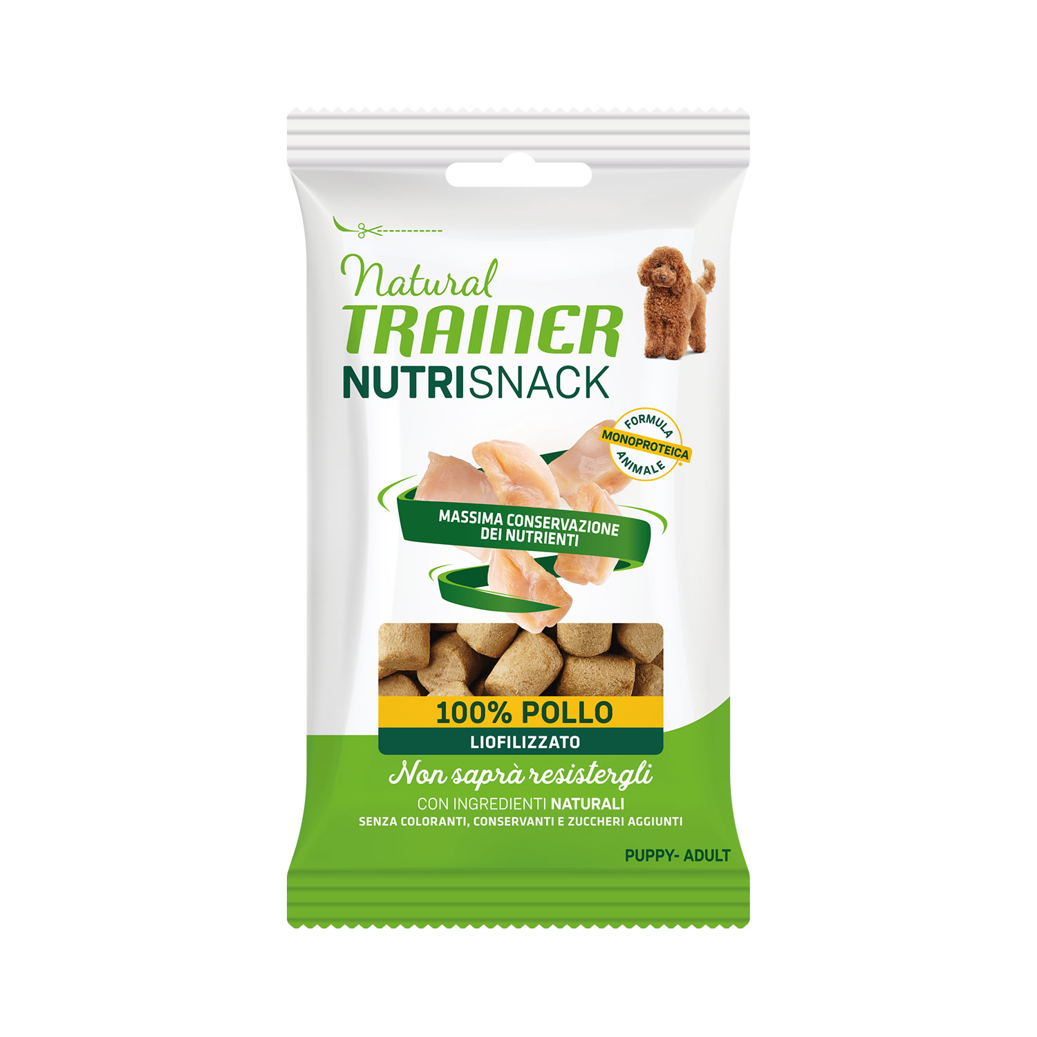 Natural Trainer Freeze Dried Nutrisnack Pollo 20G