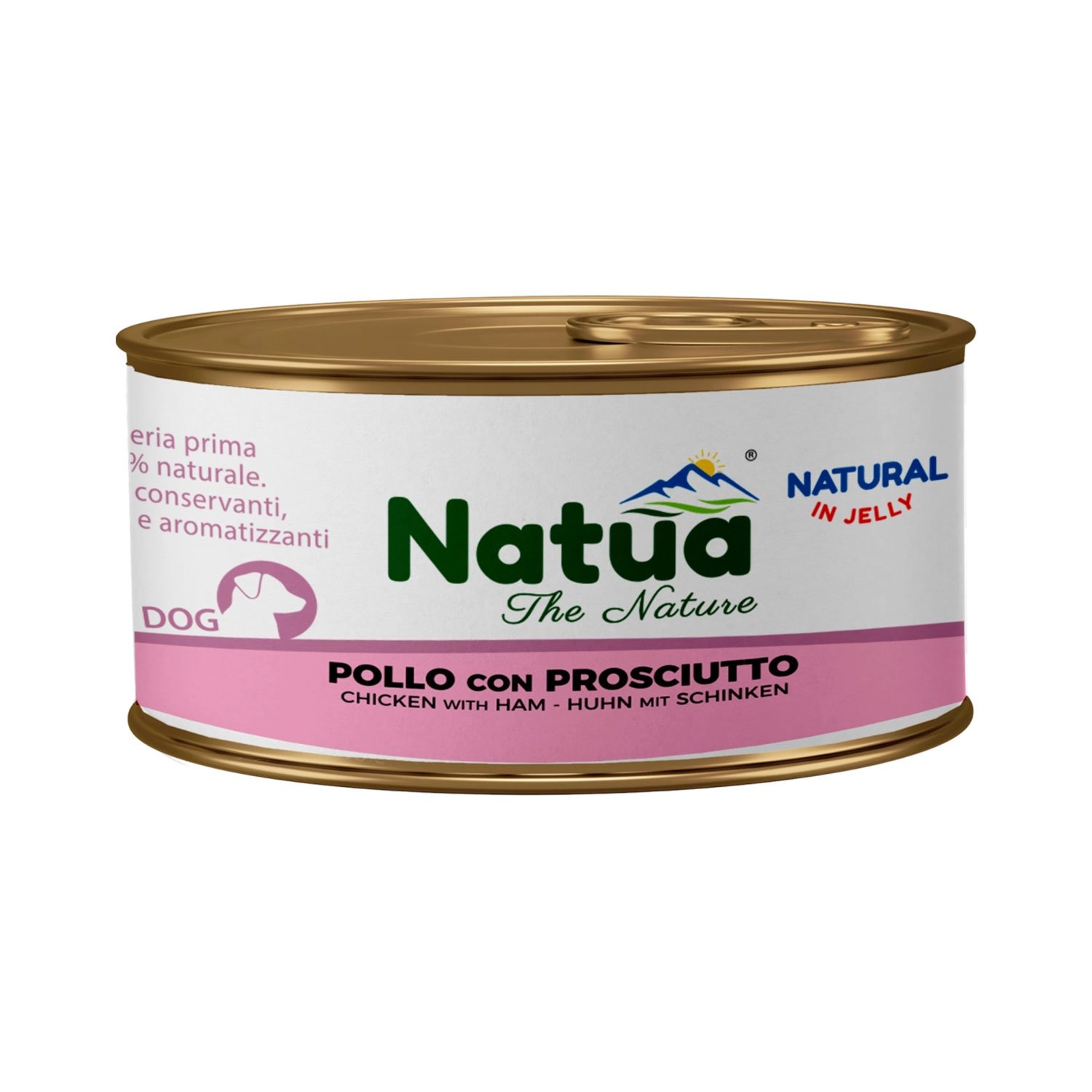 Natua Natural Dog Adult Pollo con prosciutto 150 gr