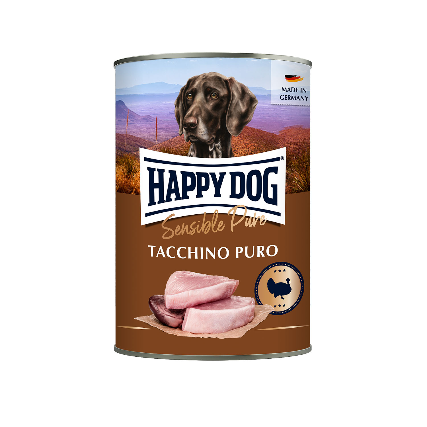 Happy Dog Sensible Pure Tacchino Puro 400 gr