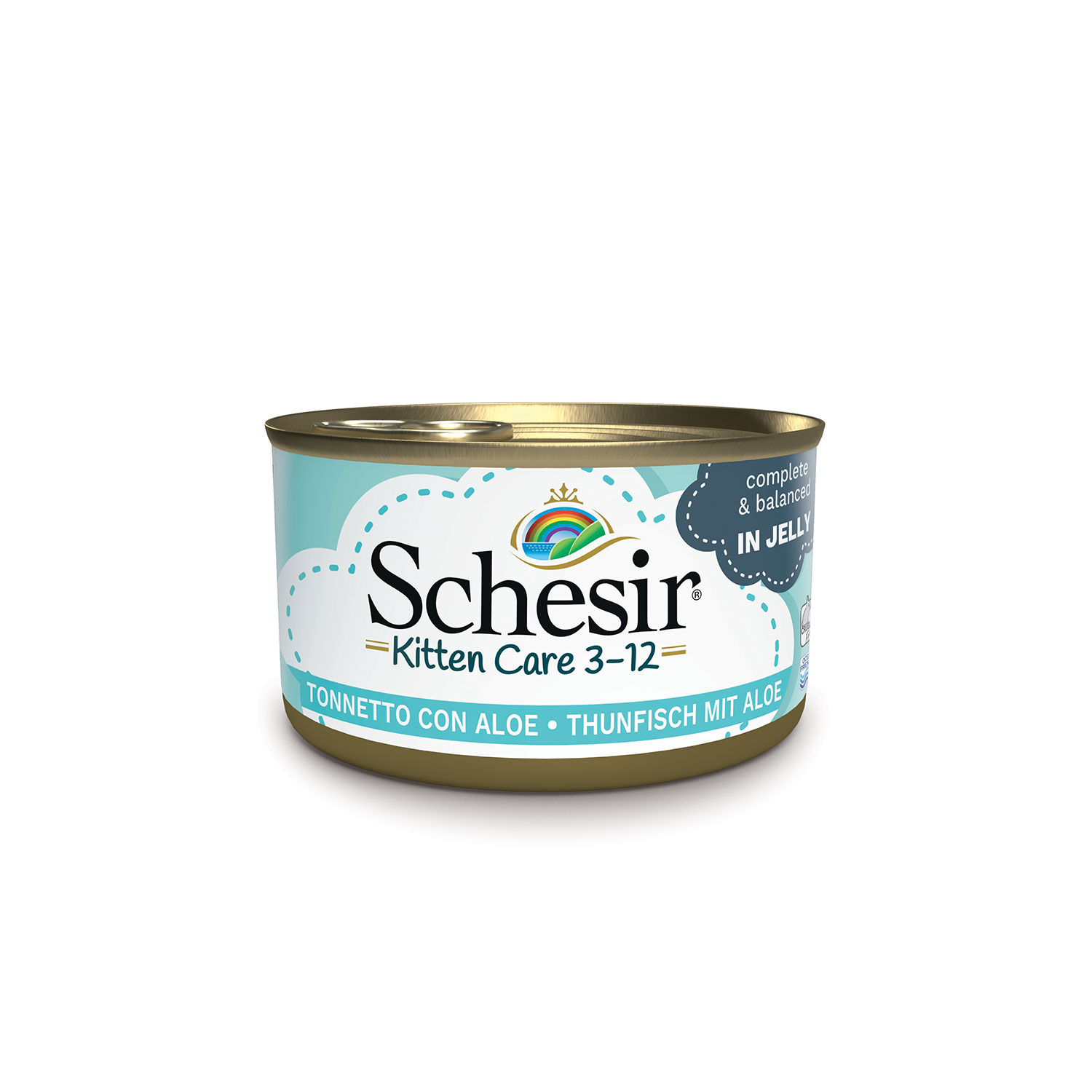 Schesir Cat Kitten Tonnetto con Aloe 85 gr