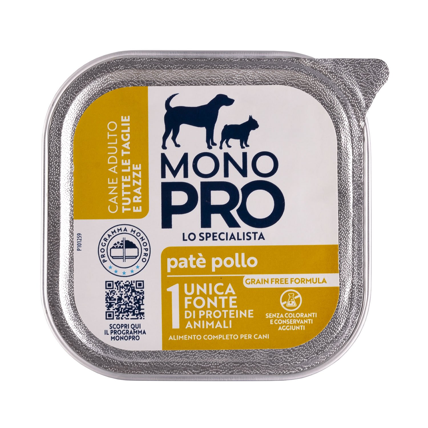 Monopro Dog All Breeds Paté Pollo 150gr