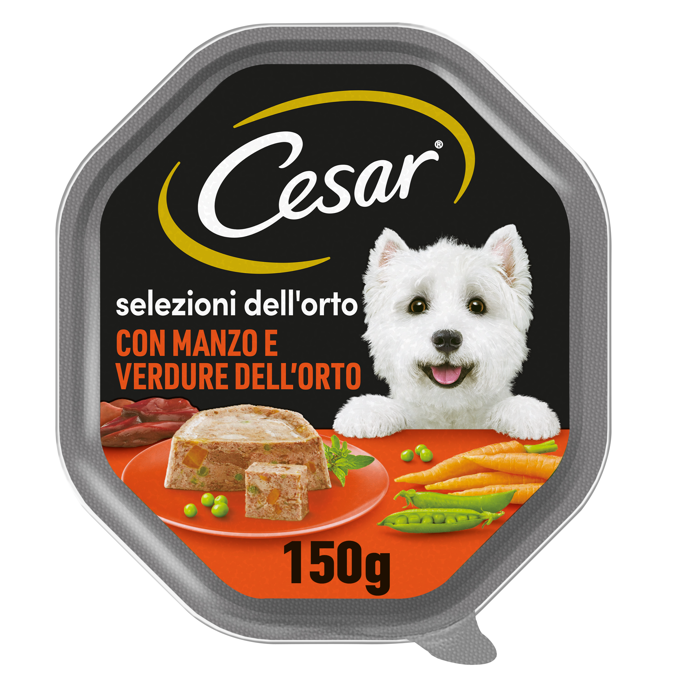 Cesar Dog Selezioni dell'Orto con Manzo e verdure 150 gr