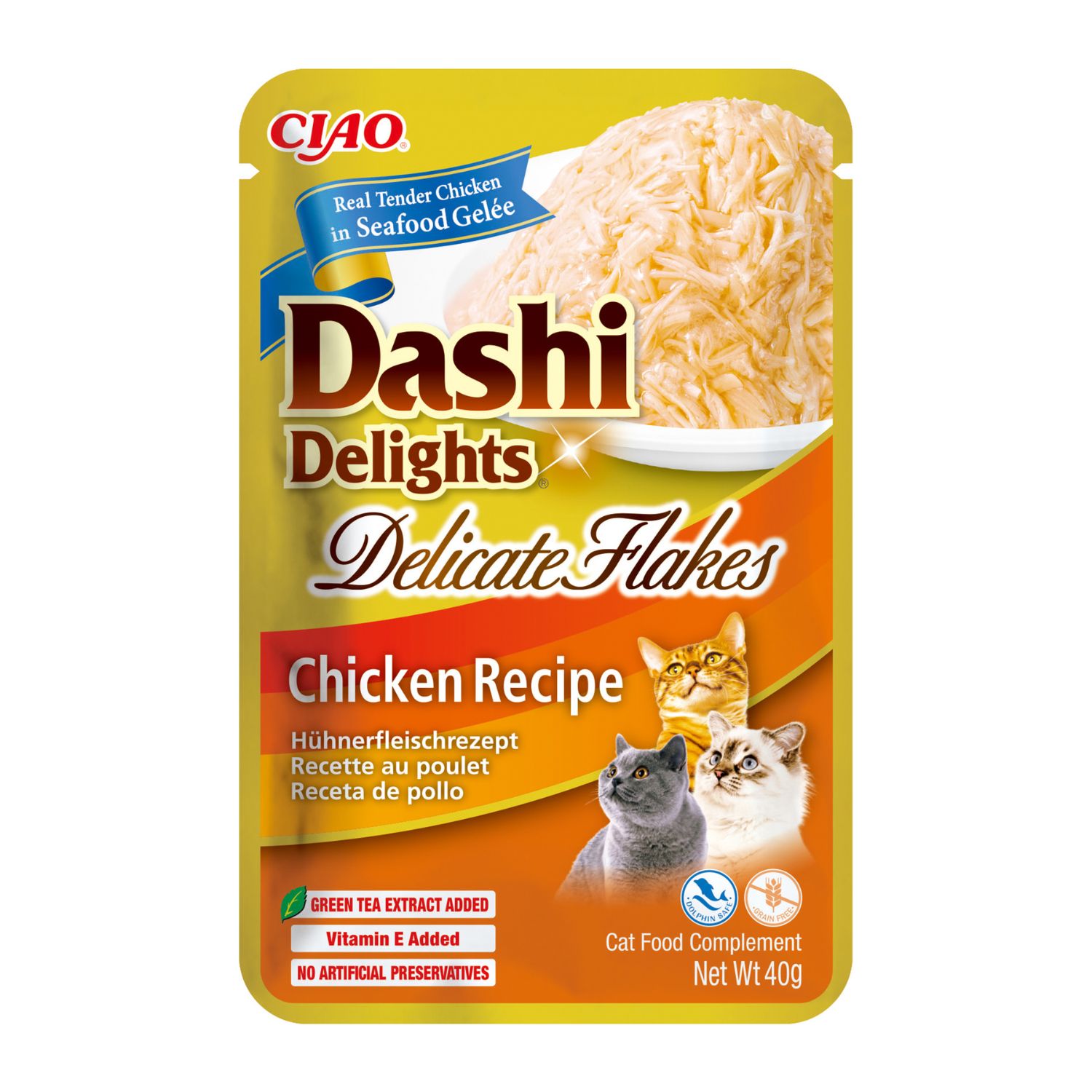 Ciao Dashi Delights Delicati Fiocchi di Pollo in brodo Dashi 40 gr