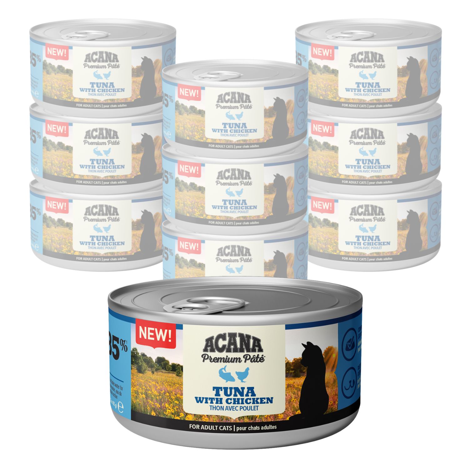 Acana Cat Premium Paté Tuna with Chicken Recipe 85 gr img
