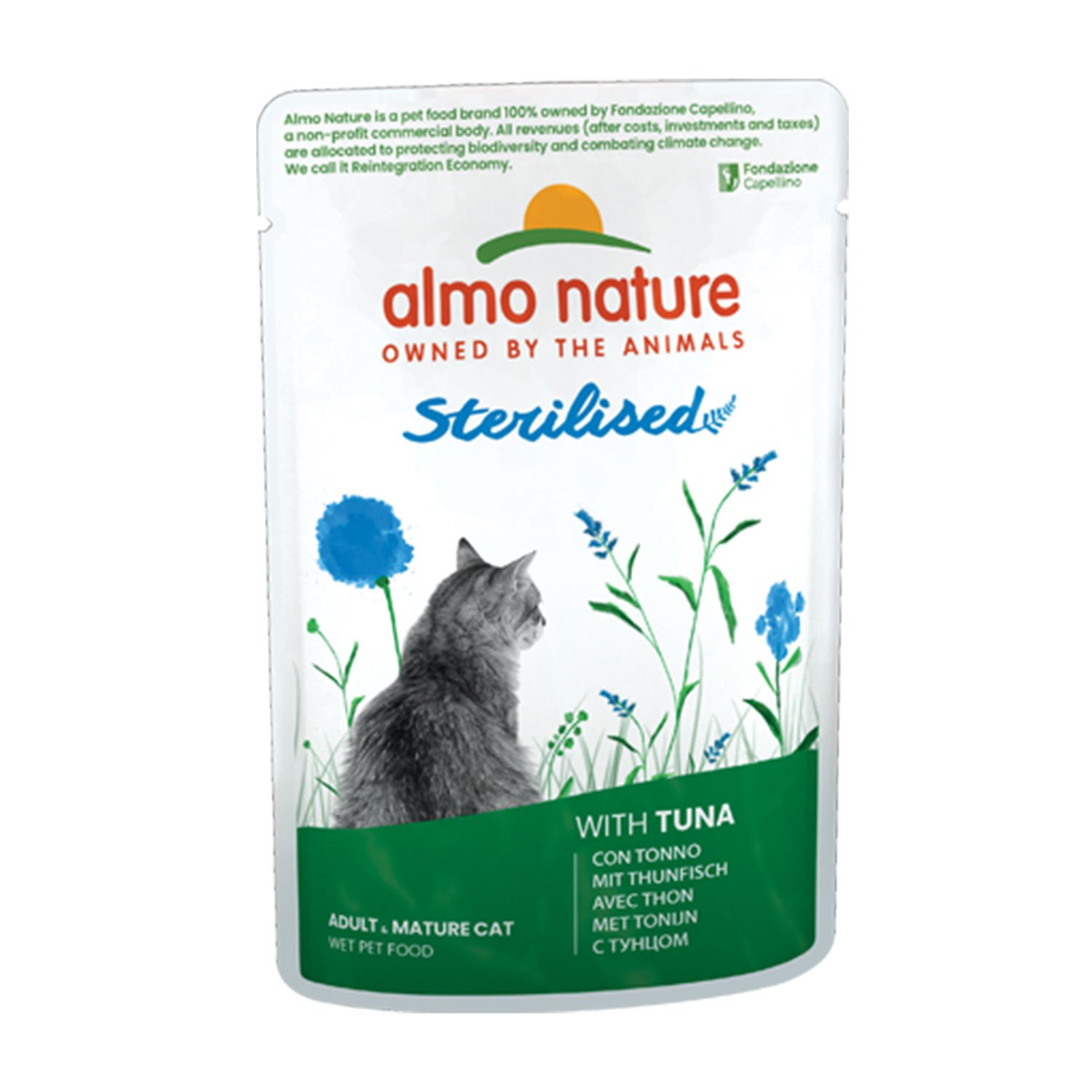Almo nature Cat Sterilised con Tonno 70gr
