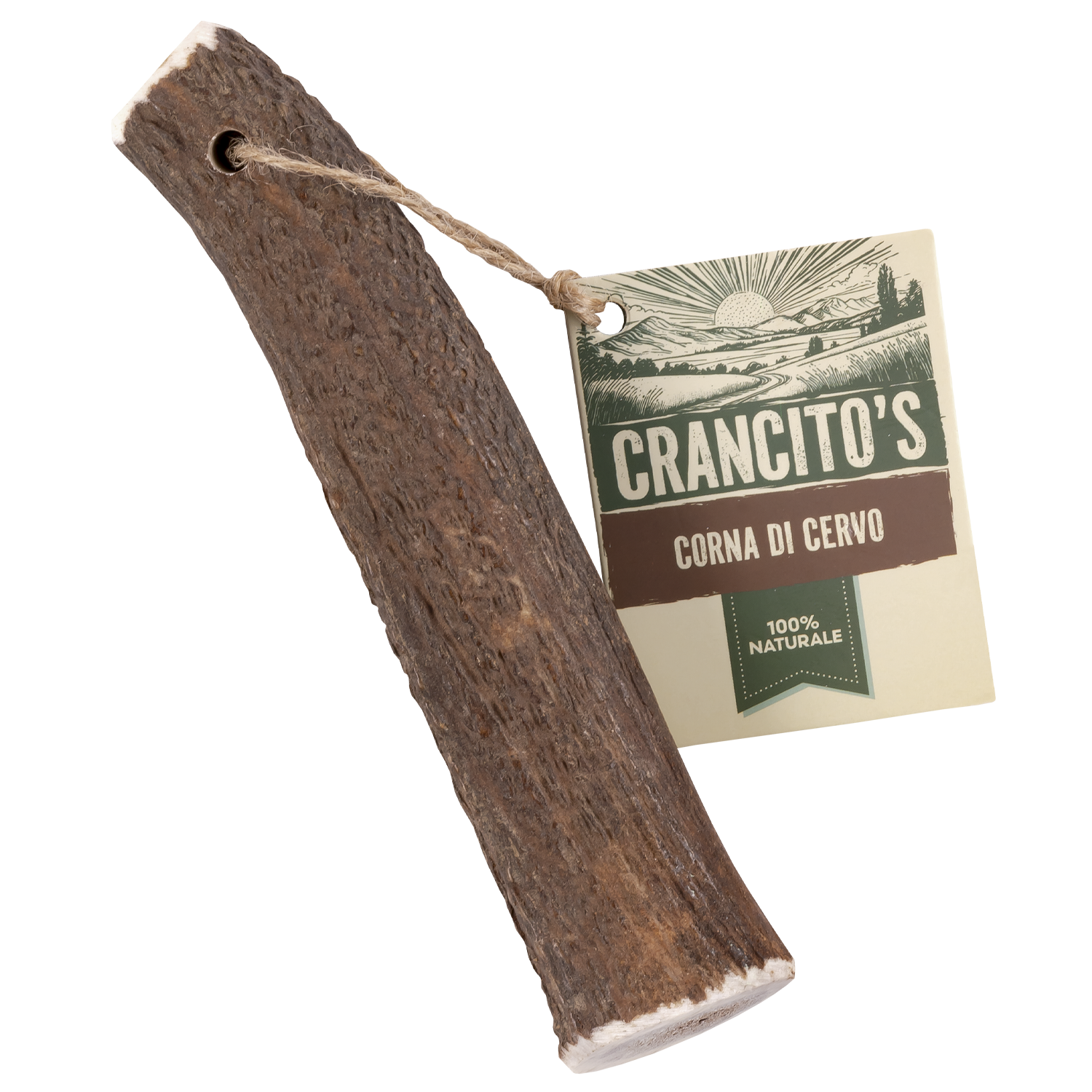 Crancito's Dog Corna di Cervo Large 120-160 gr