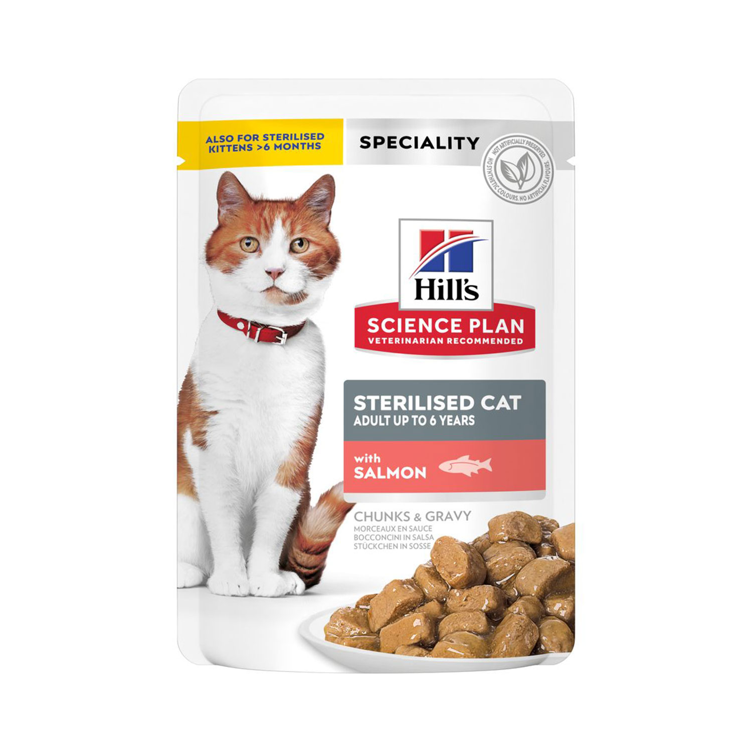 Hill's Science Plan Cat Adult Sterilised con Salmone 85 gr img 0