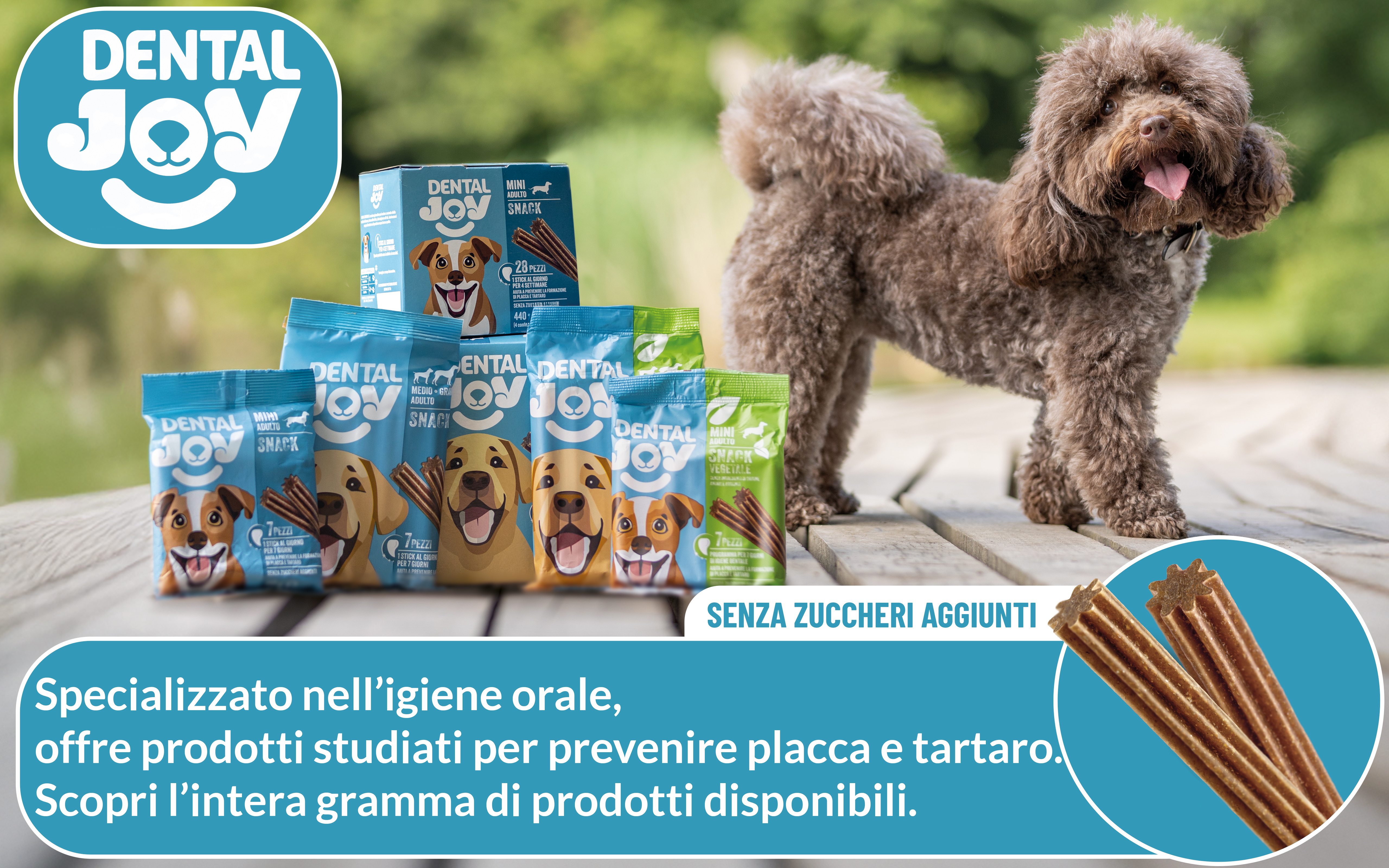 Masticativi, snack e premi per cani